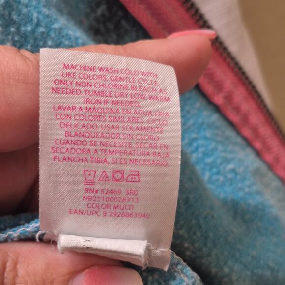 No Boundaries Tie Dye Zip Hoodie – Juniors XXL – Lightweight Hooded Jacket - Picture 5 of 12